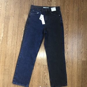 topshop two wash jeans
